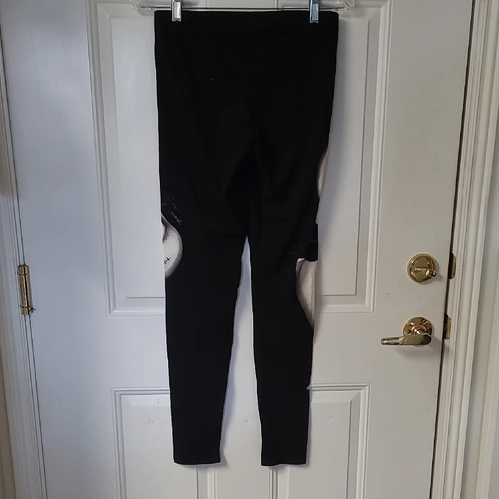 Disney Women's Jack And Sally Character Print Leggings - Picture 2 of 4